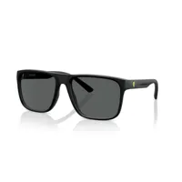 ferrari scuderia fz6002u lunettes de soleil homme - carrée noir