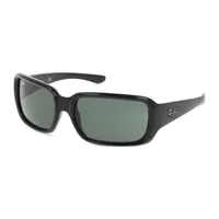 ray-ban rj9072s lunettes de soleil enfant - rectangle noir - possibilité de verres correcteurs - adaptable à la vue
