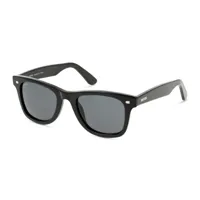 unofficial unsu0055 lunettes de soleil - carrée noir - possibilité de verres correcteurs - adaptable à la vue
