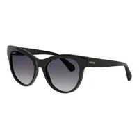 unofficial unsf0125 lunettes de soleil femme - cateye noir - possibilité de verres correcteurs - adaptable à la vue