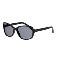 seen snsf0026 lunettes de soleil femme - rectangle noir - possibilité de verres correcteurs - adaptable à la vue