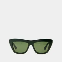 lunettes de soleil - bottega veneta - vert