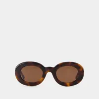 les lunettes pralu - jacquemus - acétate - multi-marron