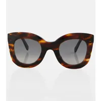 celine eyewear lunettes de soleil œil-de-chat