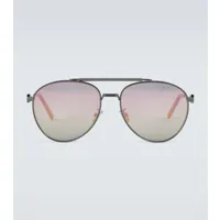 dior eyewear lunettes de soleil aviateur cd link r1u