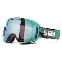 shred amazify ski goggles bleu cbl 2.0 deep blue mirror/cat2