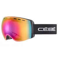 cebe cloud ski goggles noir pc vario amber flash red/cat1-3