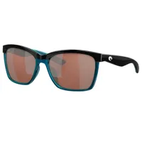 costa anaa mirrored polarized sunglasses bleu copper silver mirror 580p/cat2 homme