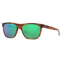 costa apalach mirrored polarized sunglasses doré green mirror 580g/cat2 femme